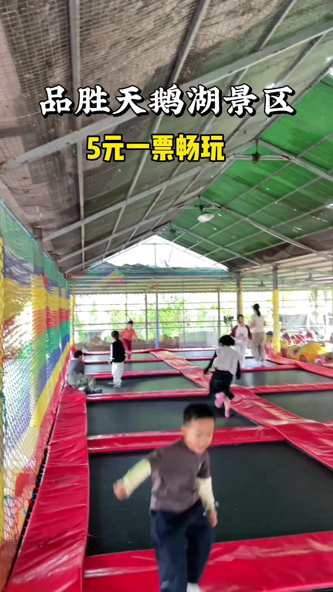 湛江品胜天鹅湖5元!遛娃超合适