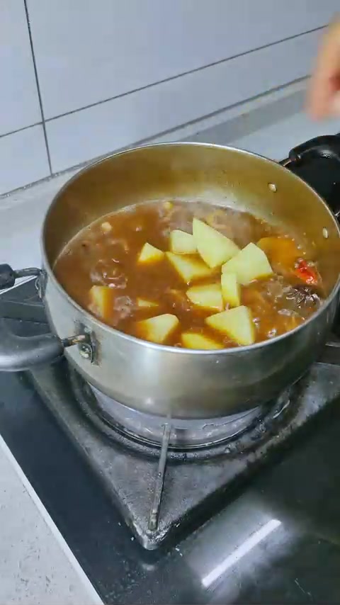 土豆牛肉盖浇面晋城方言做法