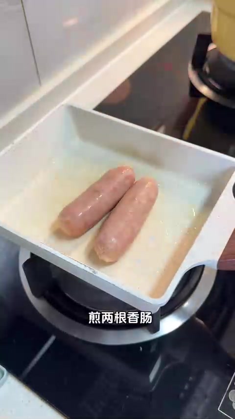 小学生早餐Q弹软蛋饼做法简单，配养胃米糊很舒服