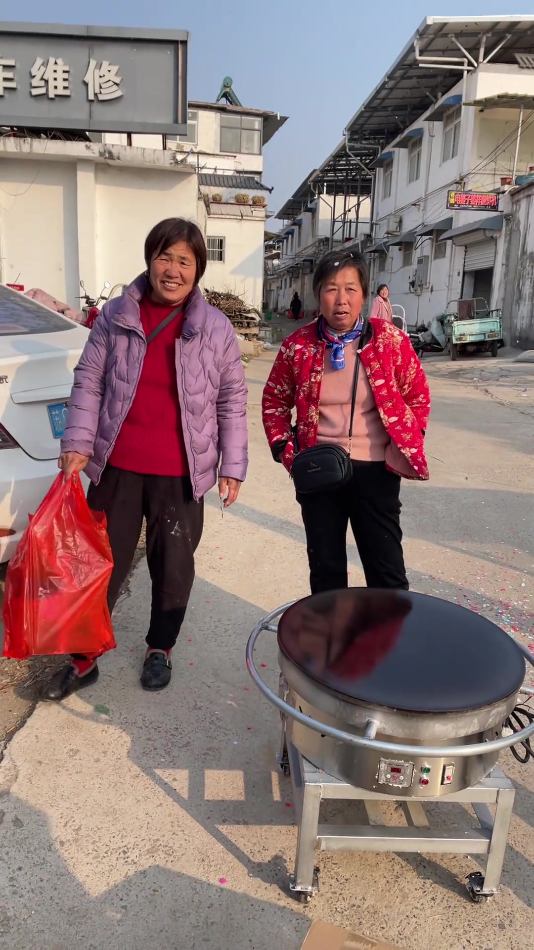 徐州学员学烙煎饼，变频电鏊子实用推荐