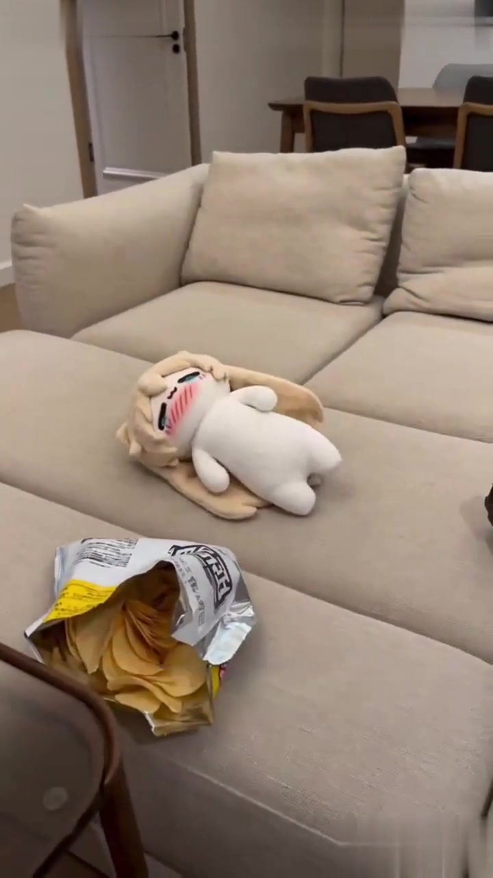 糖猫吃薯片时发生了意想不到的事