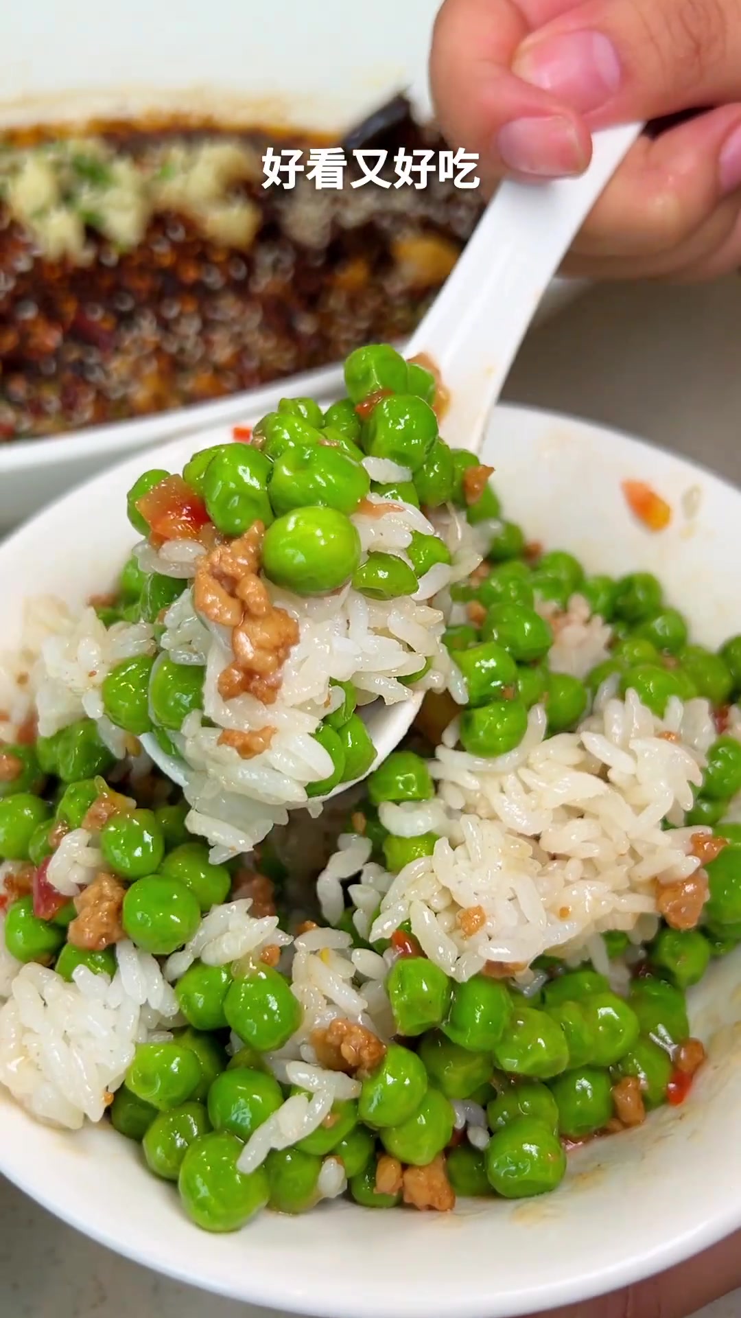 贵州菜主打下饭，酸豇豆炒肉沫等四道家常菜