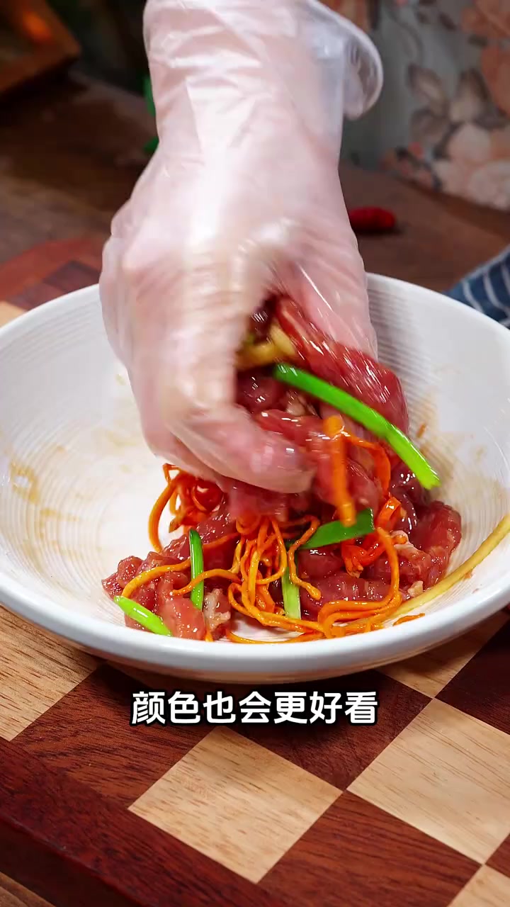 你绝对想不到，把大白菜和梅花肉一起上锅蒸一蒸，没想到这么好吃#白菜蒸猪肉#白菜蒸肉片