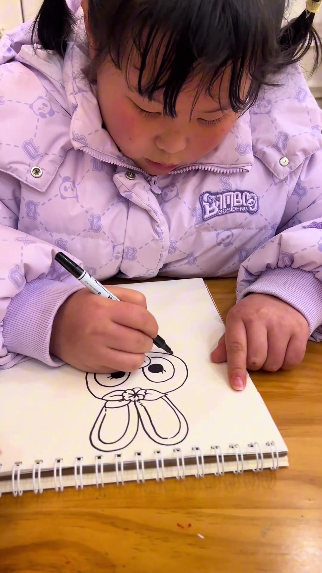 教你画超可爱的小兔子简笔画,简单好上手