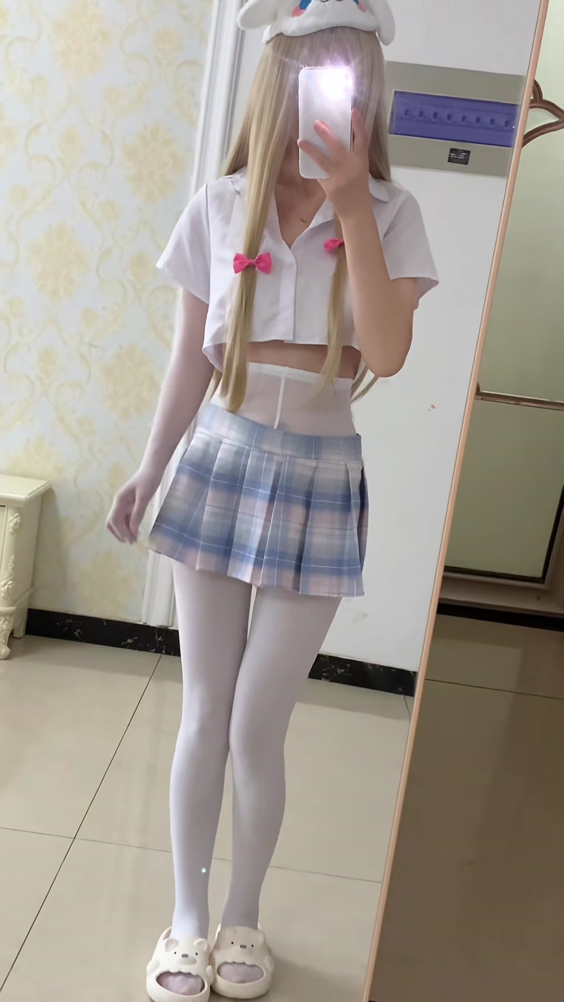 想看看大家的微信头像#ootd穿搭 #笨蛋美女 #不愧是jk