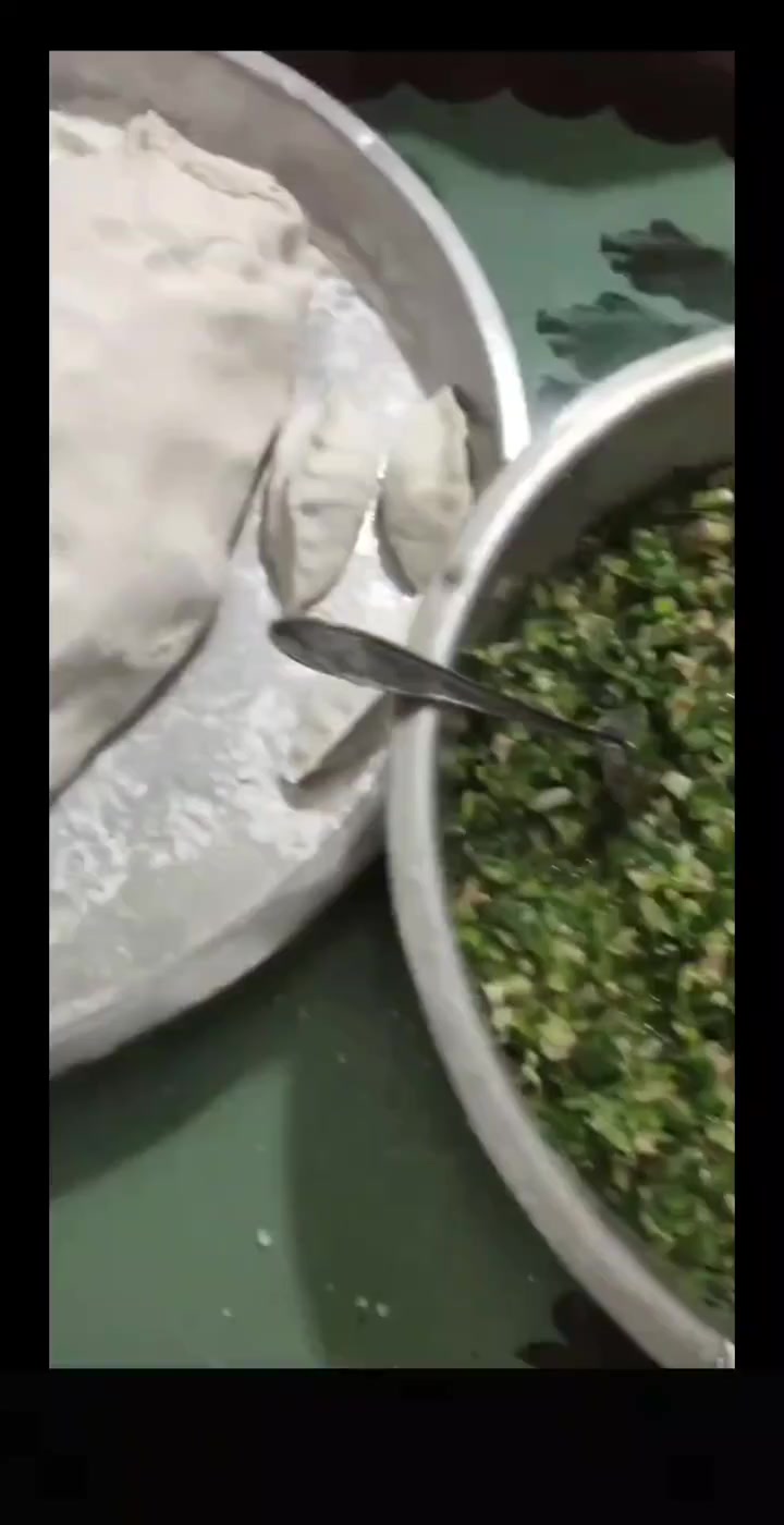 做手工大水饺，纯天然绿色食品