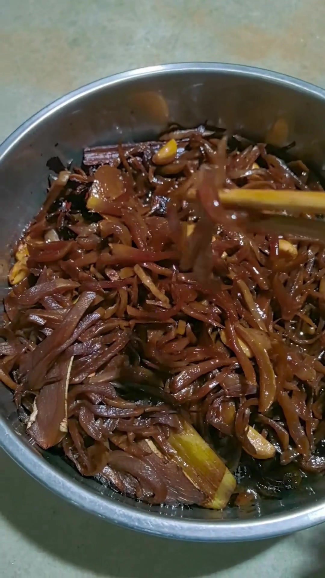 肉香咸菜丝，绝了！