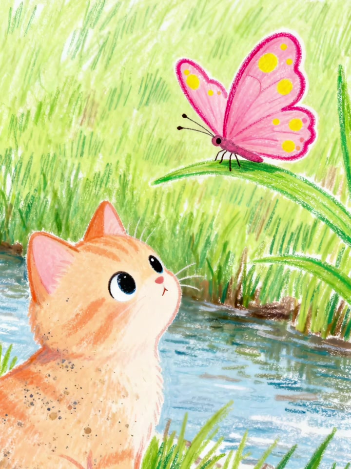 孩子英语启蒙，读小猫钓鱼绘本磨耳朵