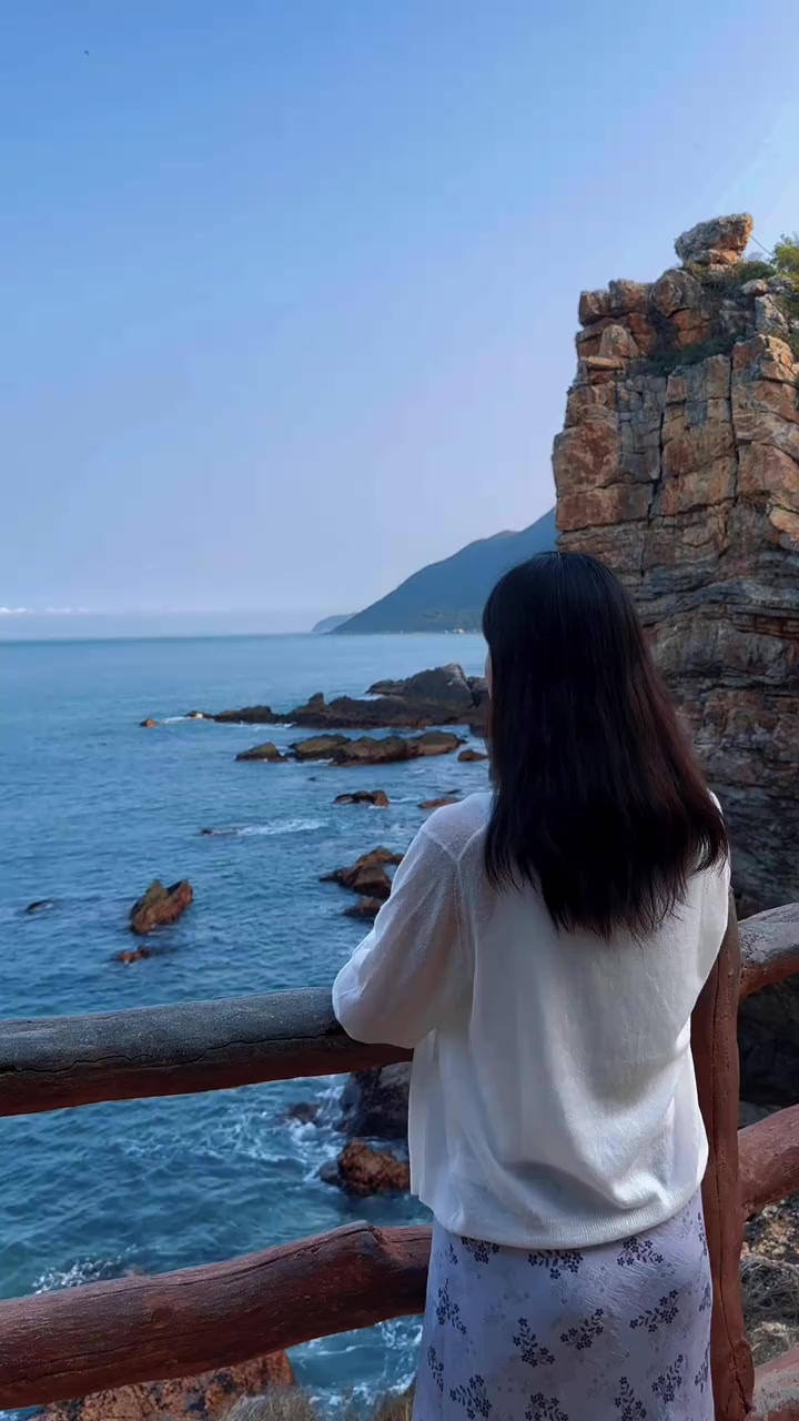 周星驰美人鱼拍摄地 杨梅坑鹿嘴山庄海湾超美