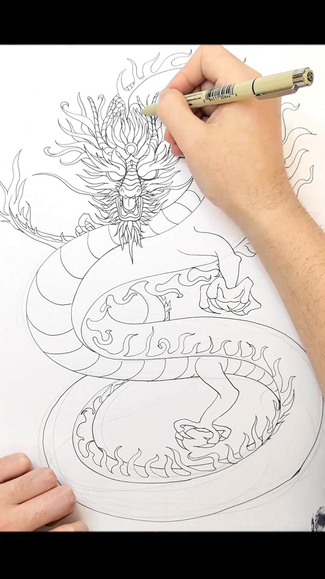 怎么画简单龙简笔画?龙年吉祥