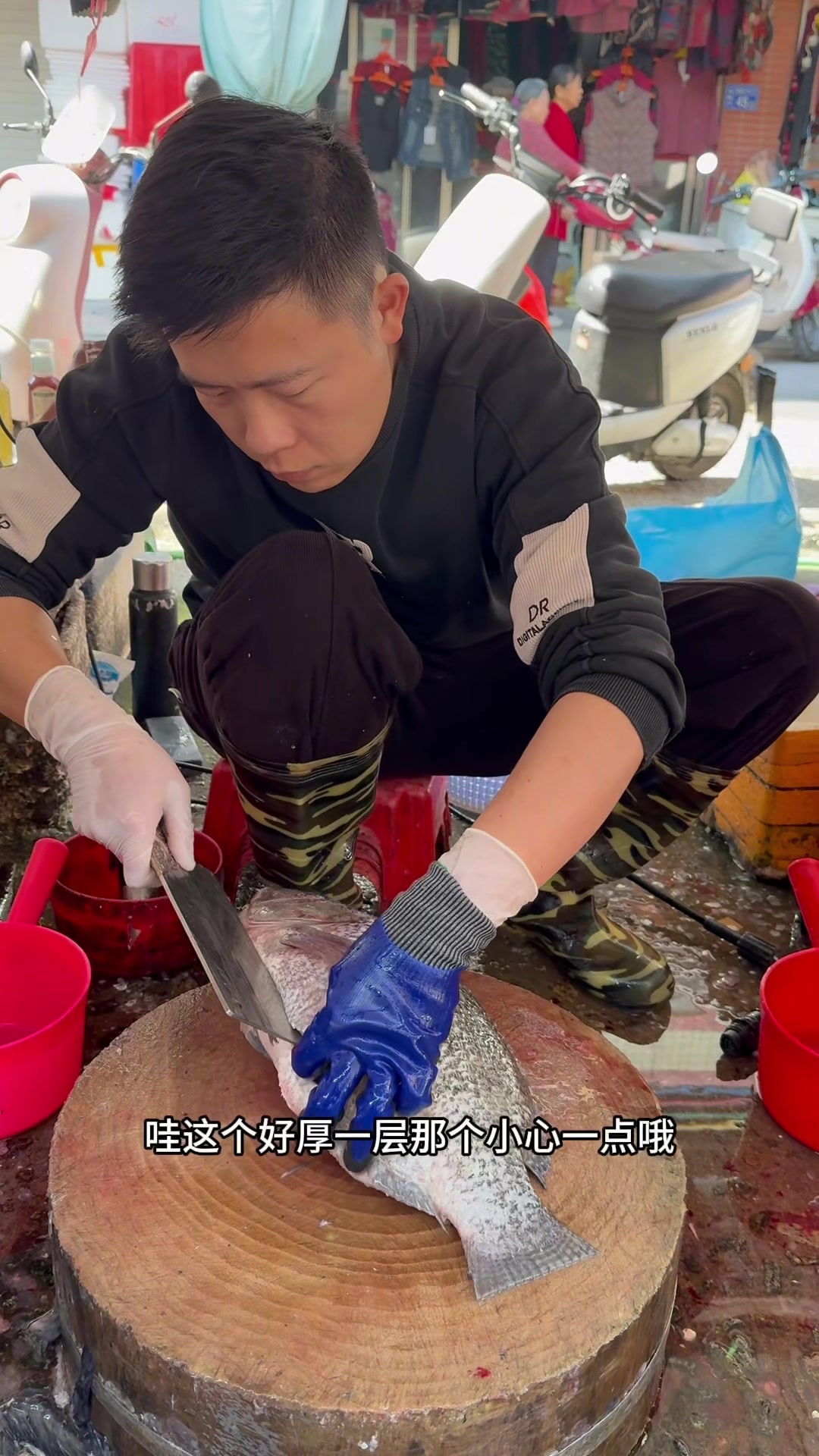 脆肉罗非鱼,去骨去刺全过程