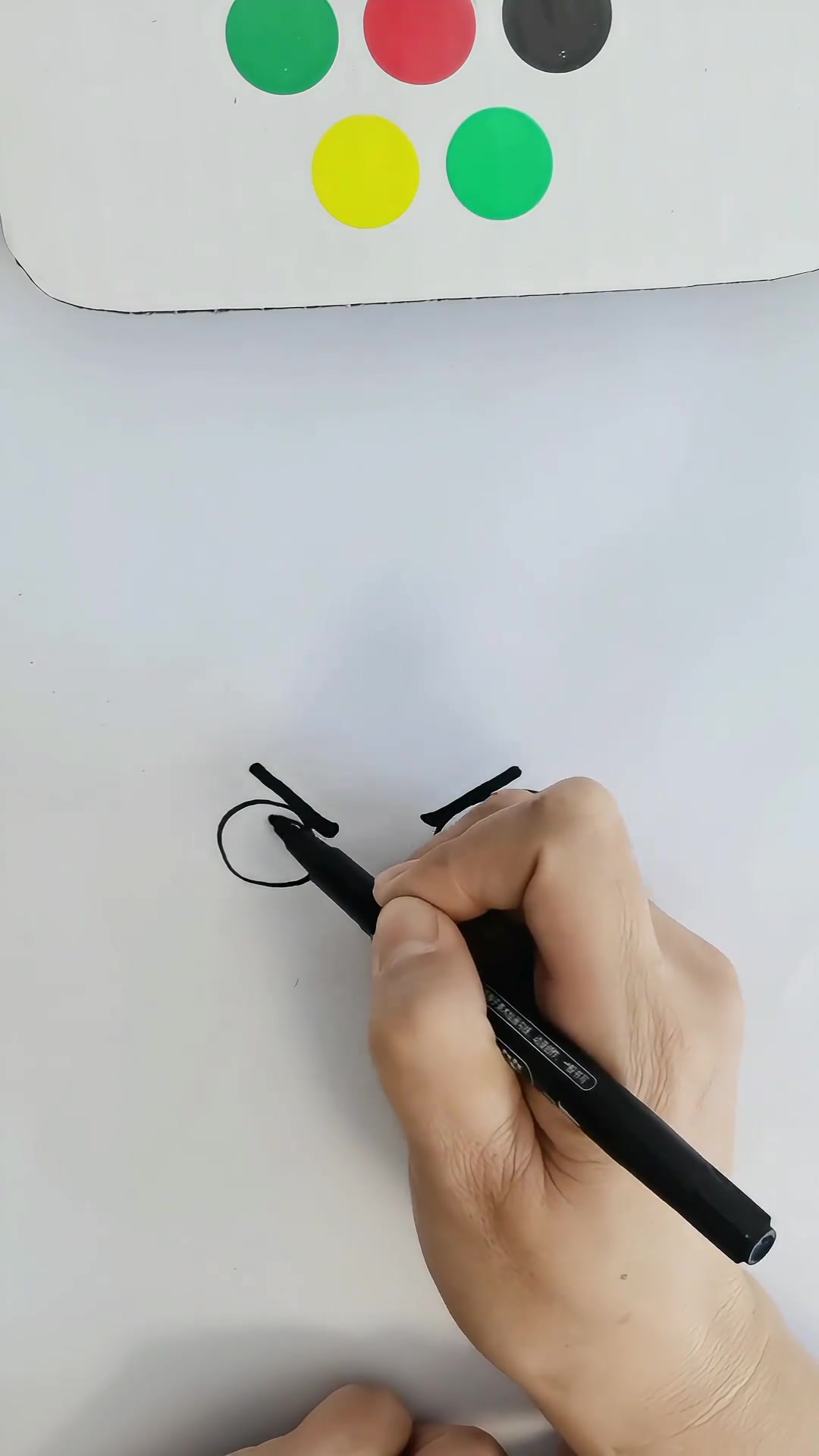 教你画超可爱的狗头表情包简笔画