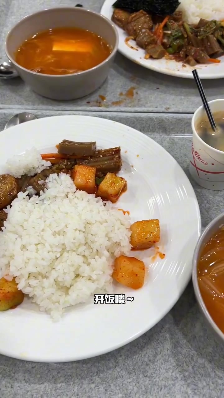 韩校百元早餐自助的真实窗口：千韩元餐食长什么样