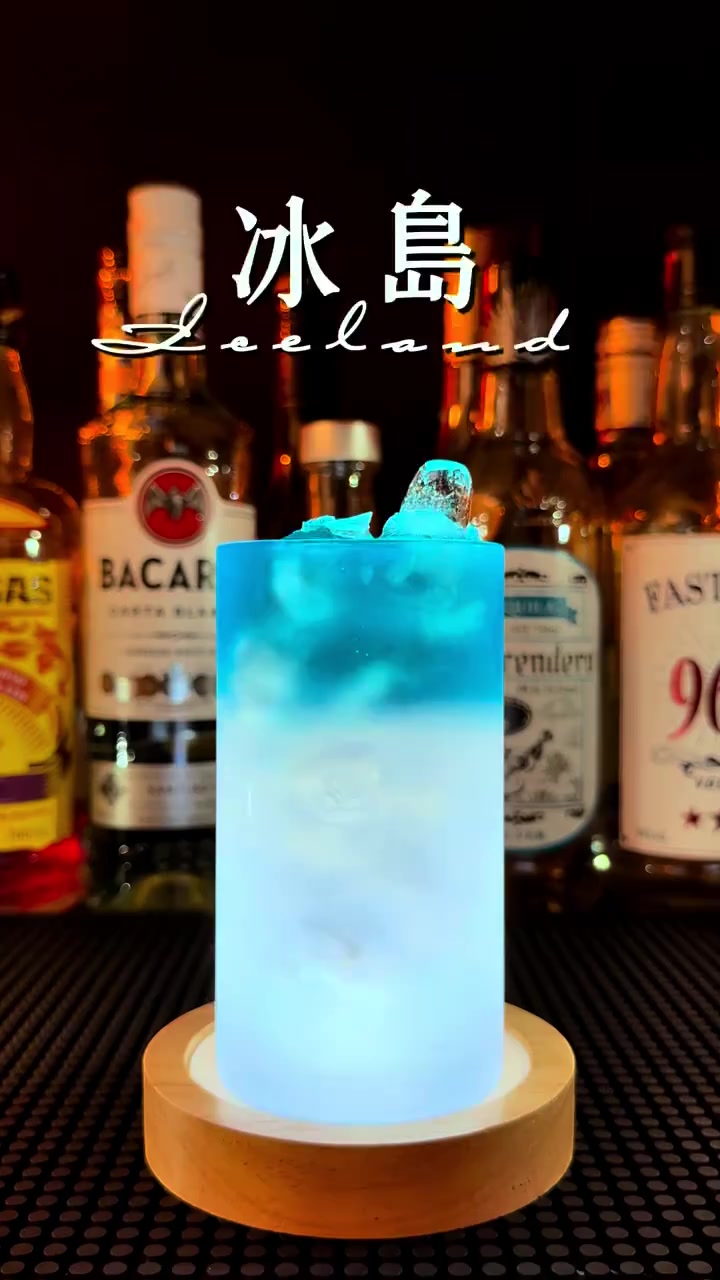 蓝调鸡尾酒调酒配方分享