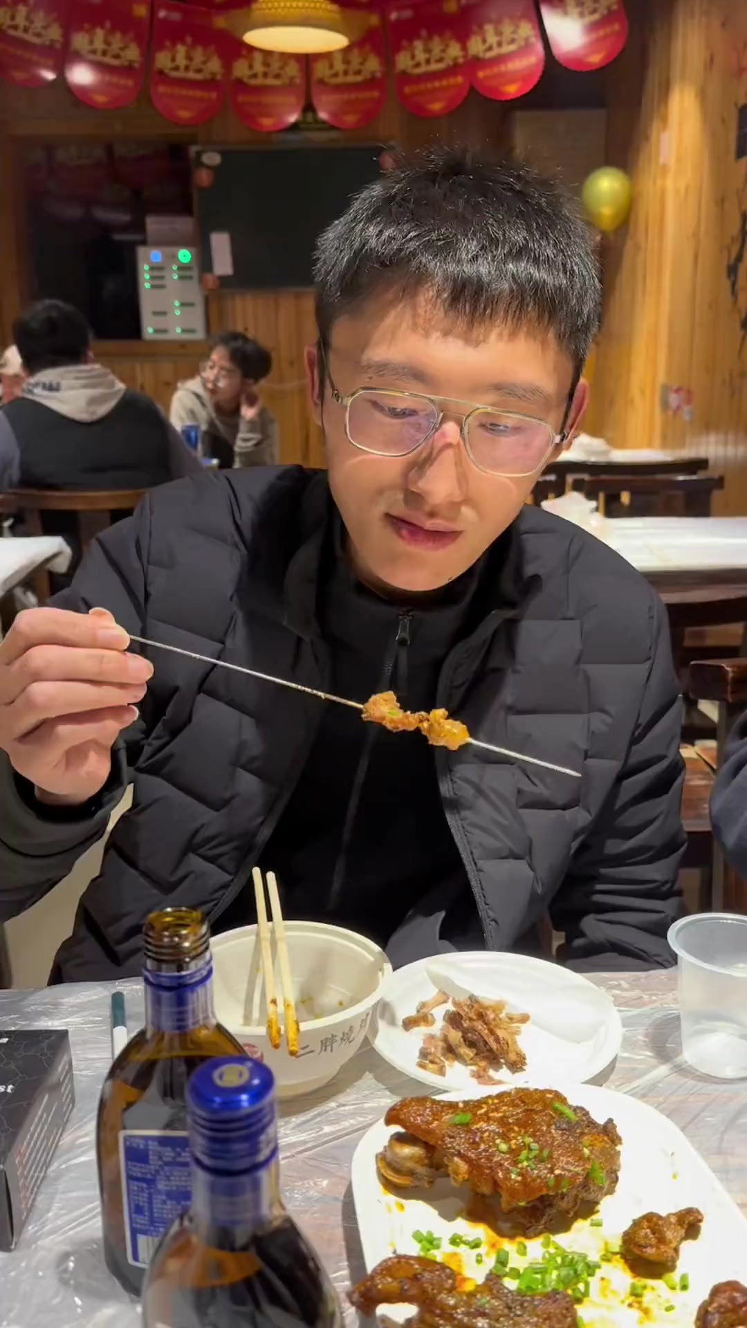 吃烧烤了