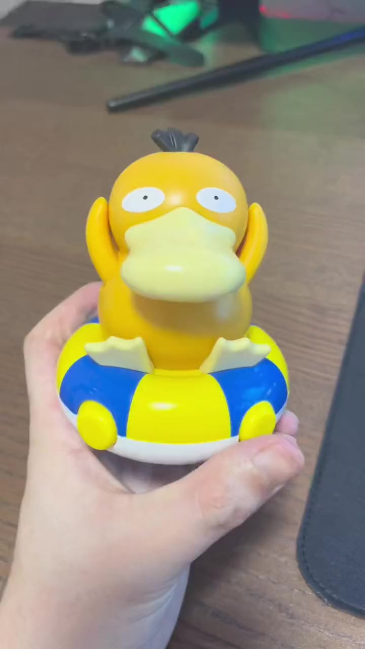 #可达鸭这叫声有些搞笑呀