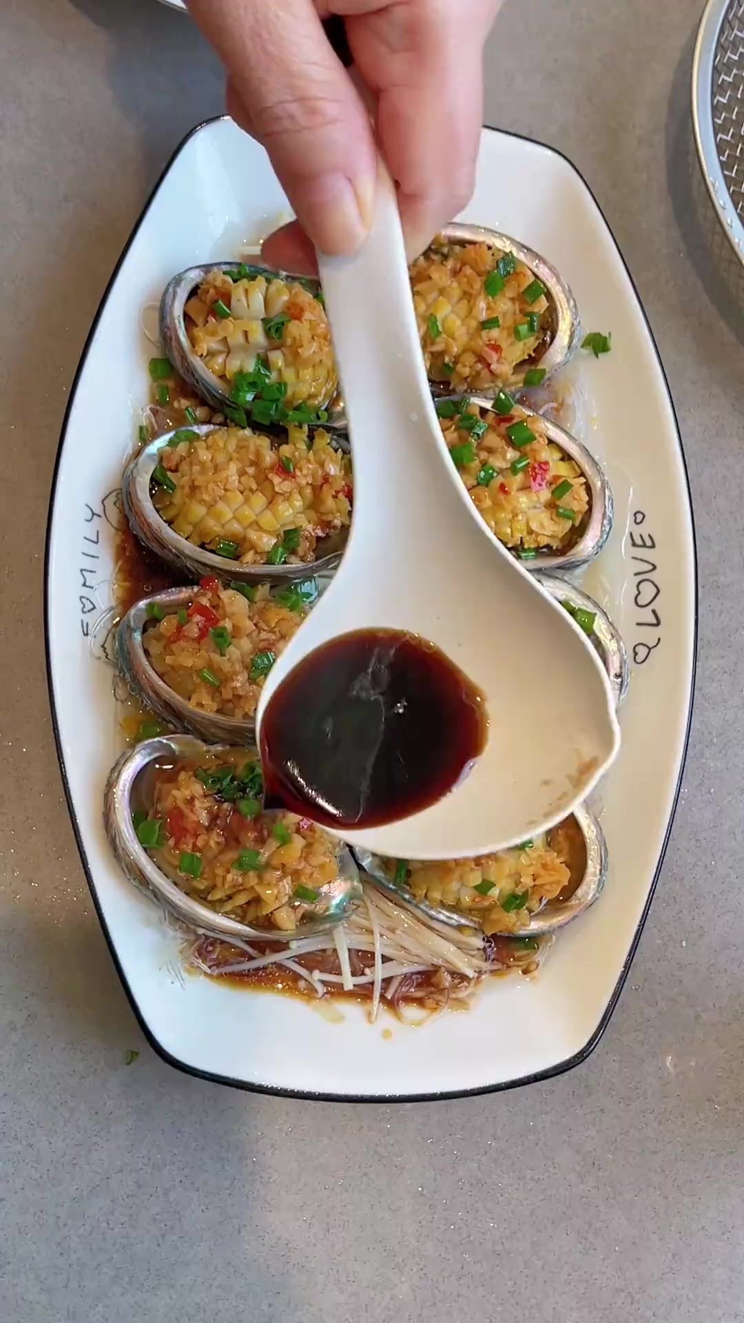 温州蒜蓉鲍鱼,鲜香美味,家常做法,好看又好吃!