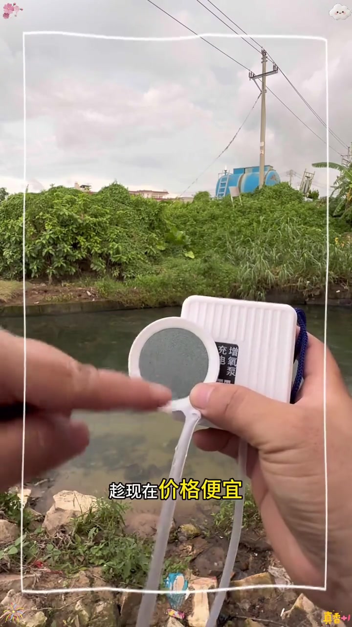 找到了一个小小的增氧泵,充电款,气量还很足,最重要的是才一包小快乐的价格。#增氧泵 #di