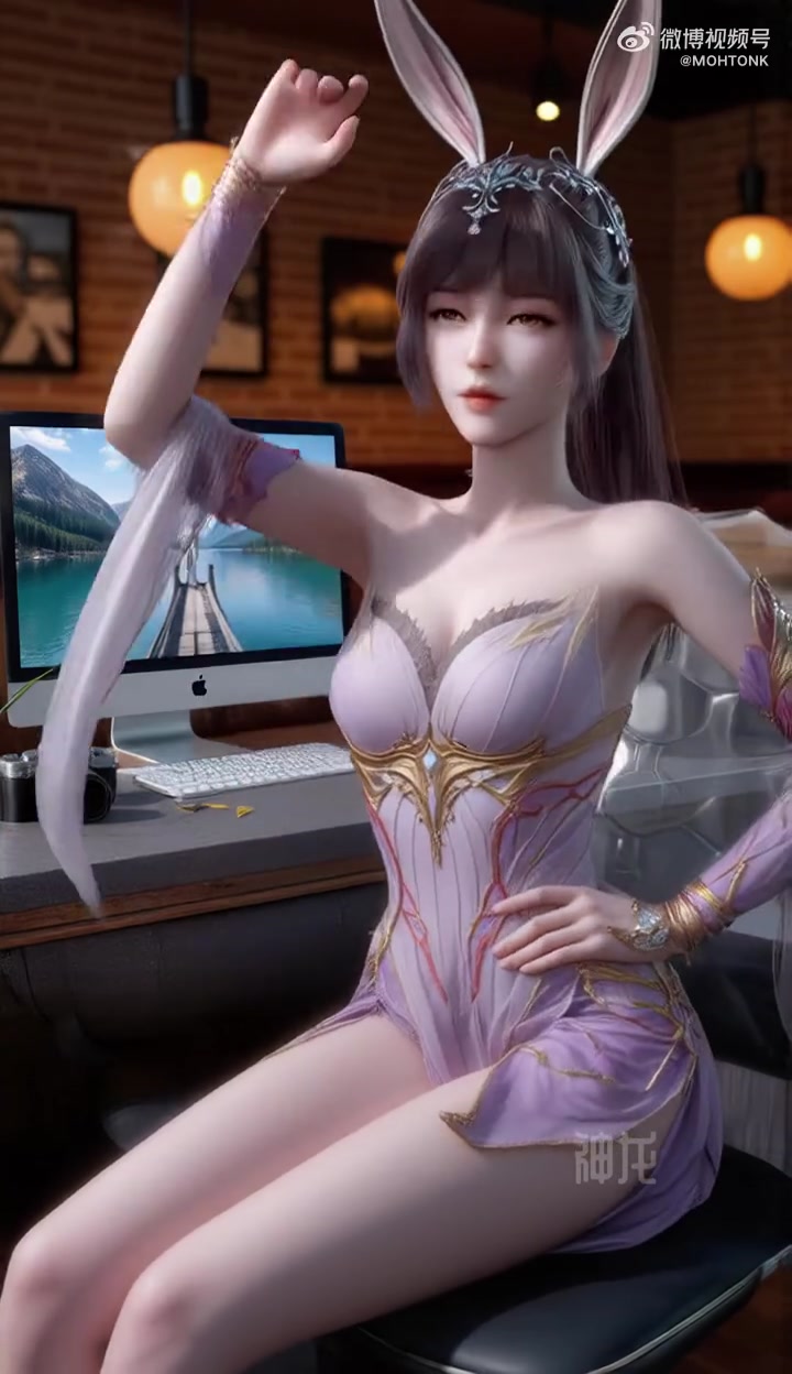 ACGCCC｜__AI国漫女神舞蹈视频3，原视频转载自：幻想ACG