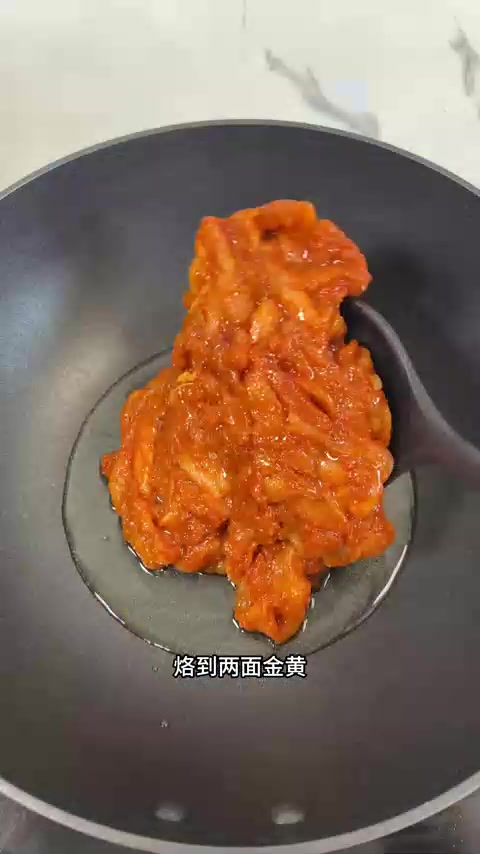 复刻街边小吃里脊肉饼做法简单，好吃又实惠