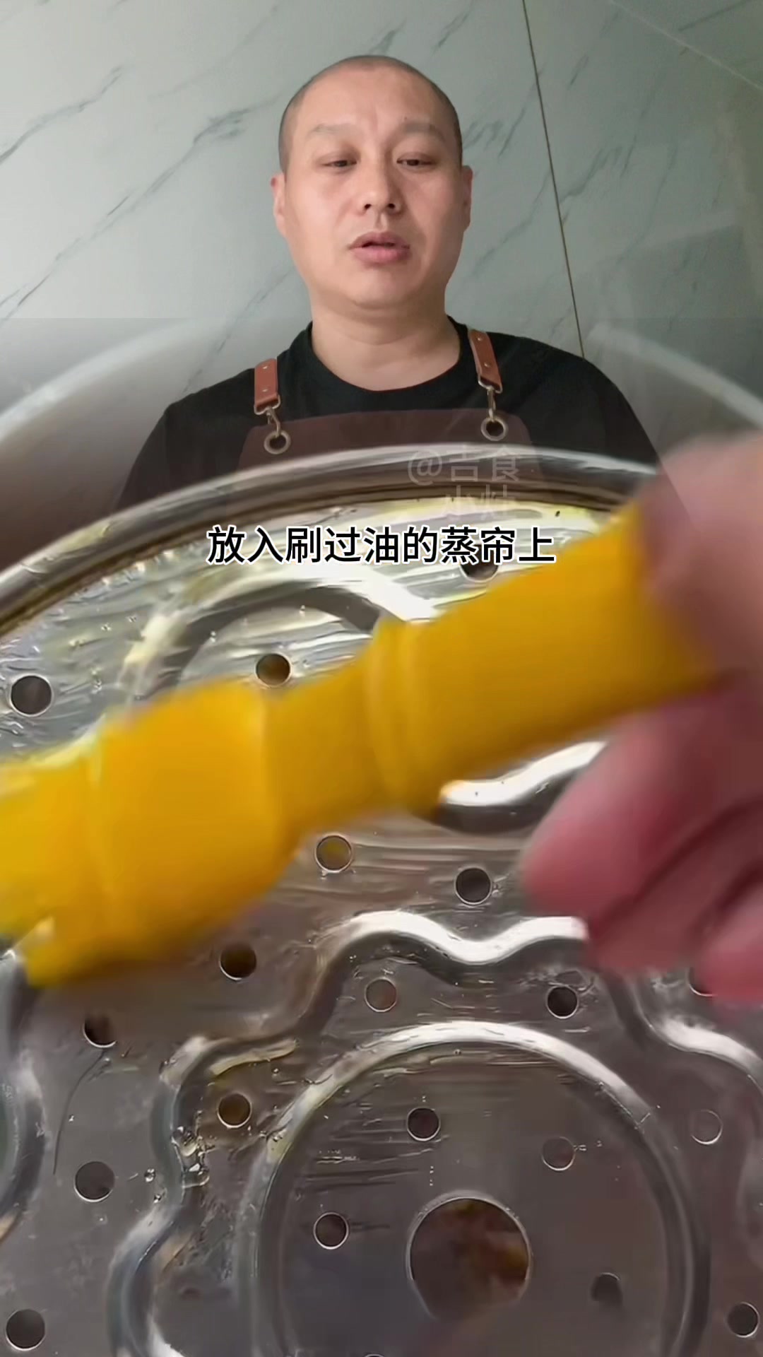 简单做虾滑玉米蒸饺