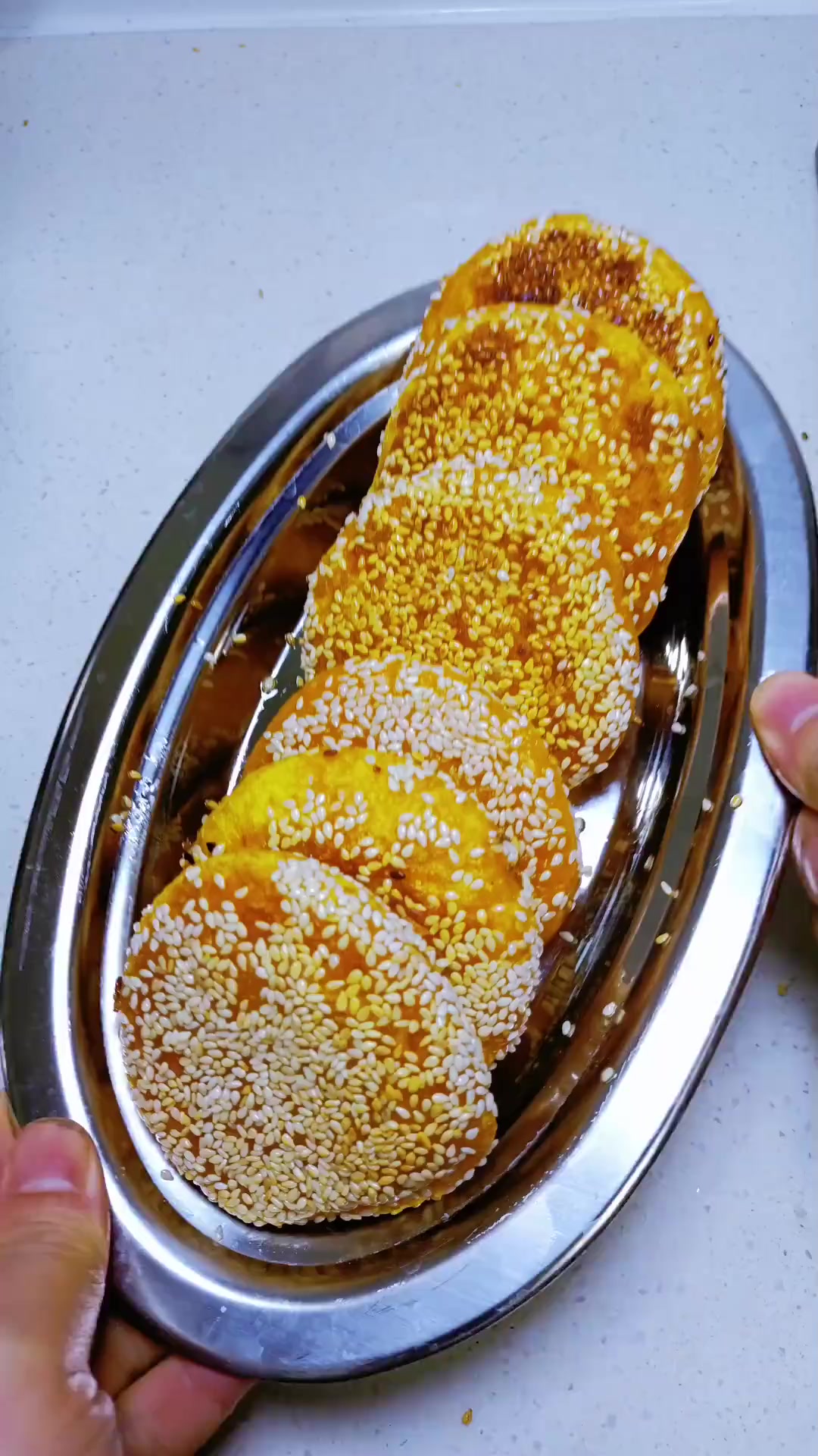 南瓜饼教程：外酥里软，香甜软糯