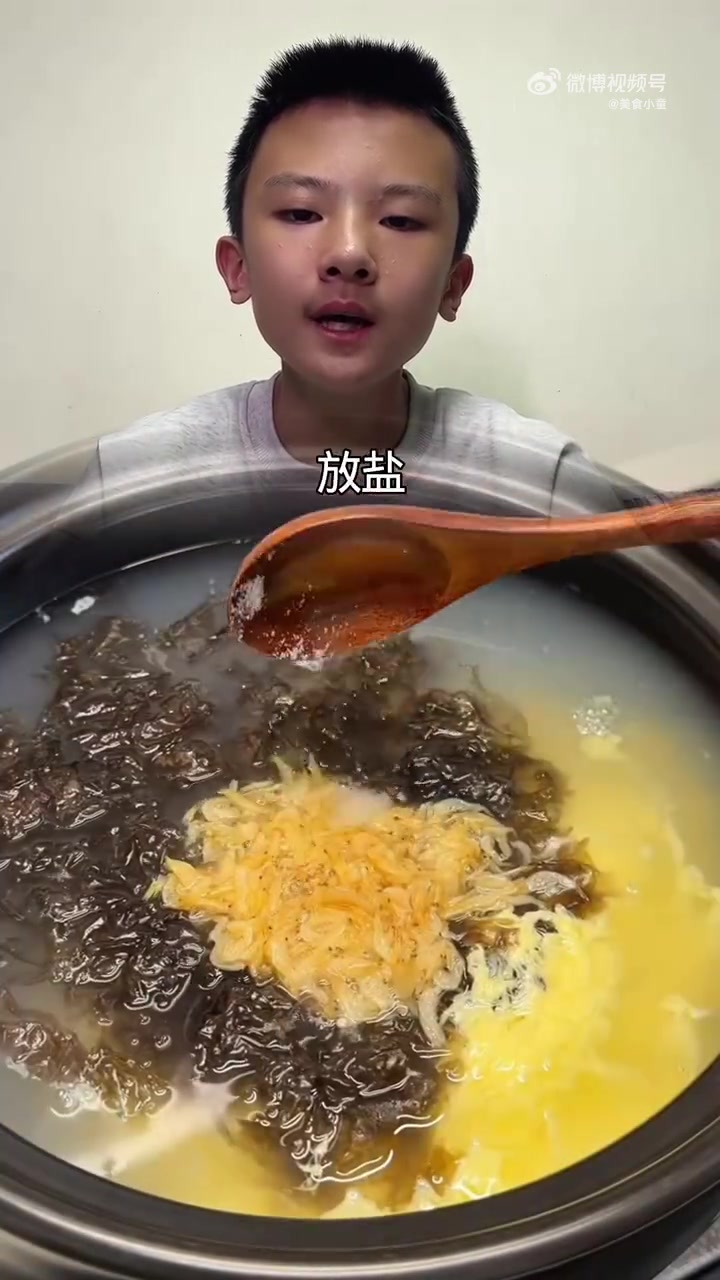 饭店好喝的紫菜蛋花汤,原来诀窍这么简单!#紫菜蛋花汤做法 #家常菜 #美食教程 #下饭菜