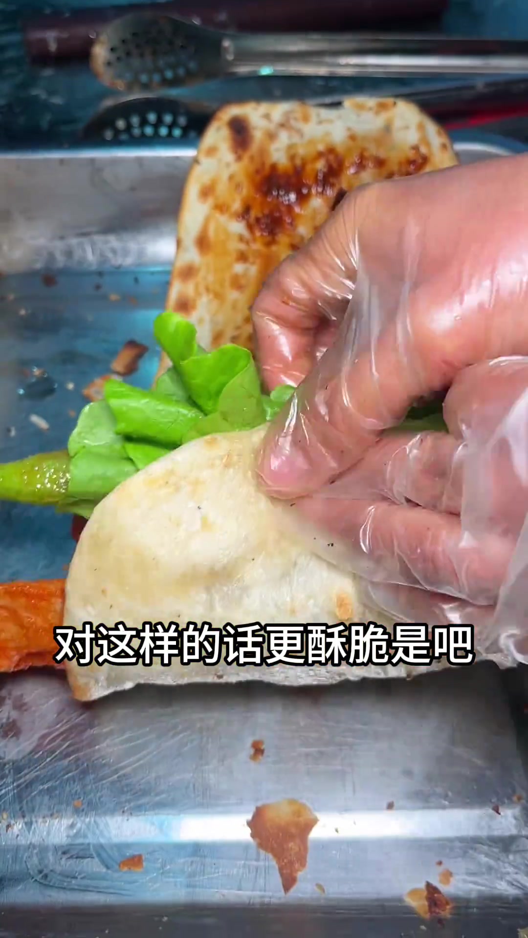 在邯郸吃到安徽特色美食缸炉烧饼