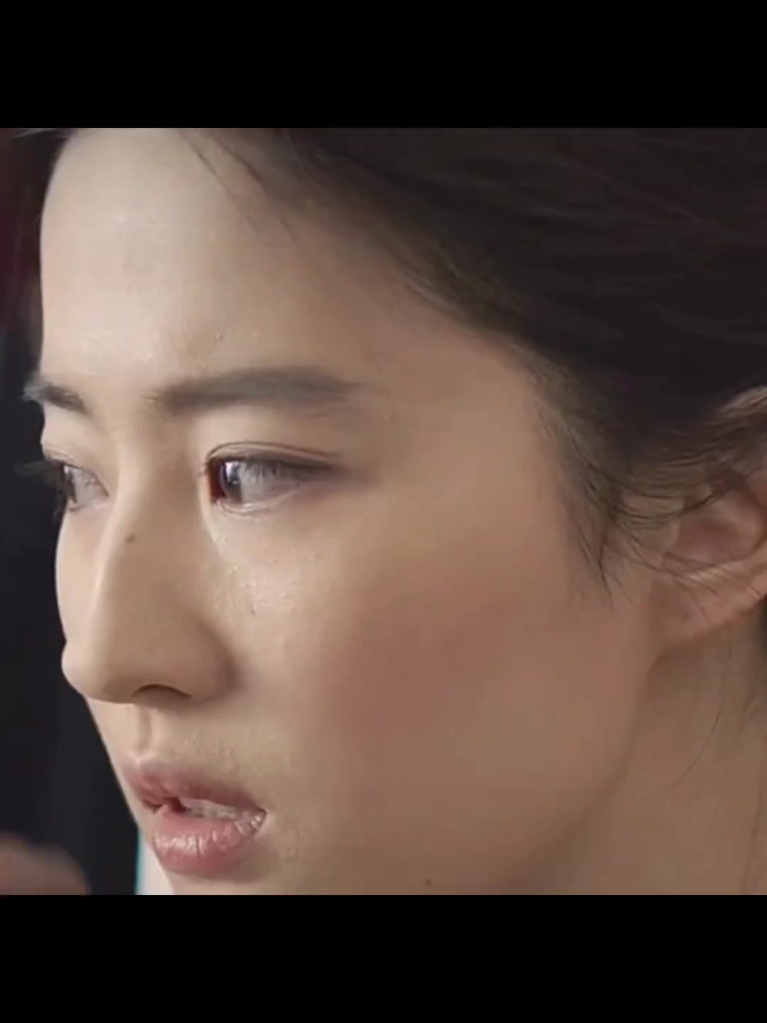 我画的刘亦菲素描作品你看看？