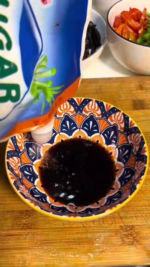 挑战15元做三份鱼香肉丝盖饭