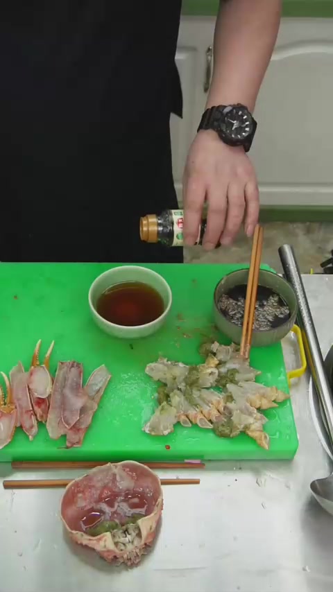 台州方言酒香长脚蟹教程，学会就是拿手菜