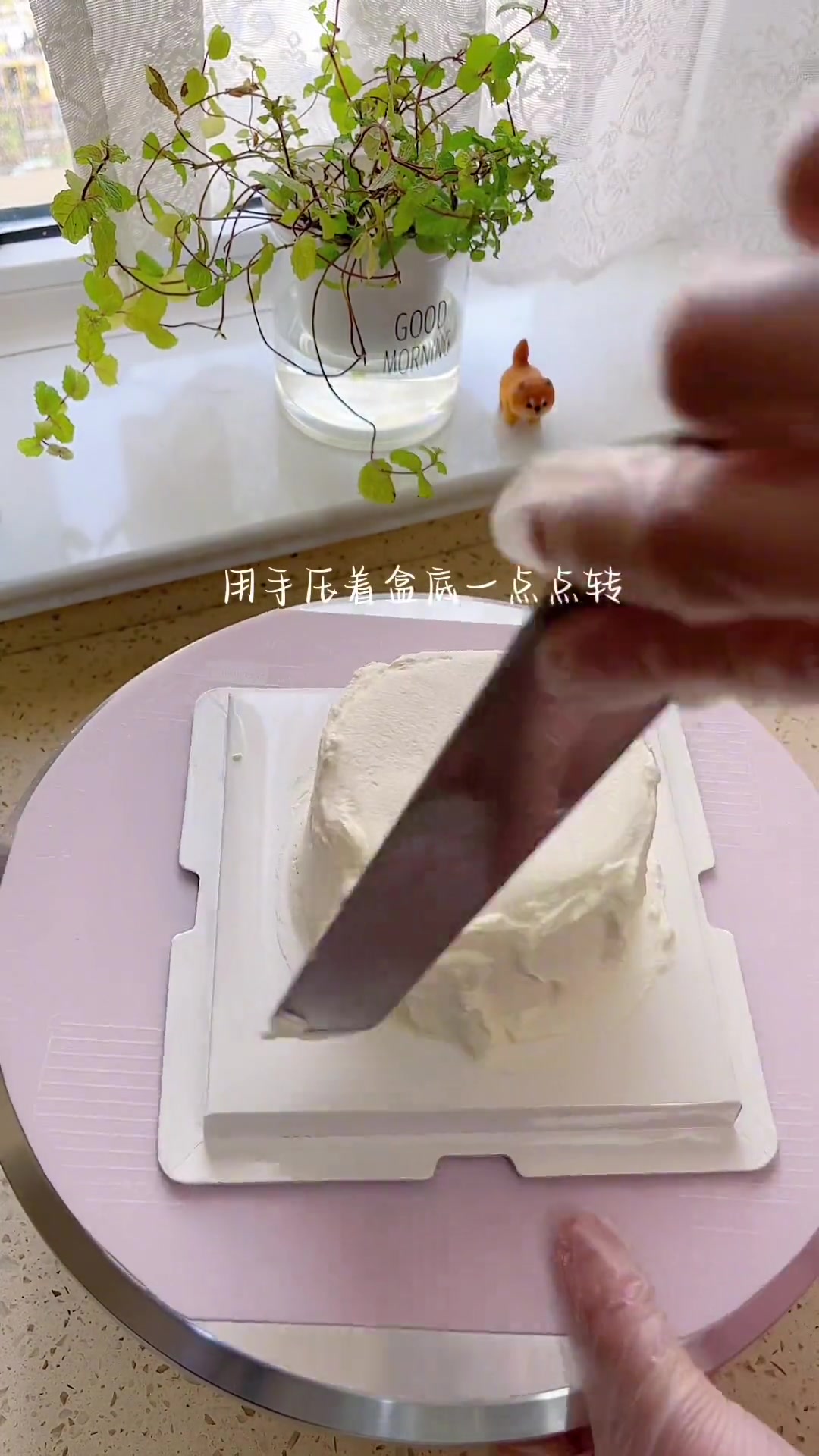 家庭烘焙：4寸萌萌小羊蛋糕，越看越可爱