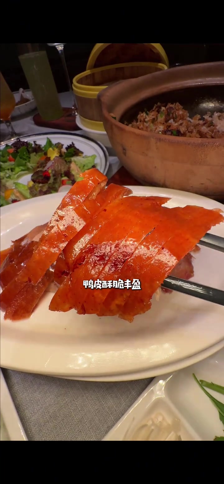 在南京德基柿合缘,邂逅春日烤鸭新吃法