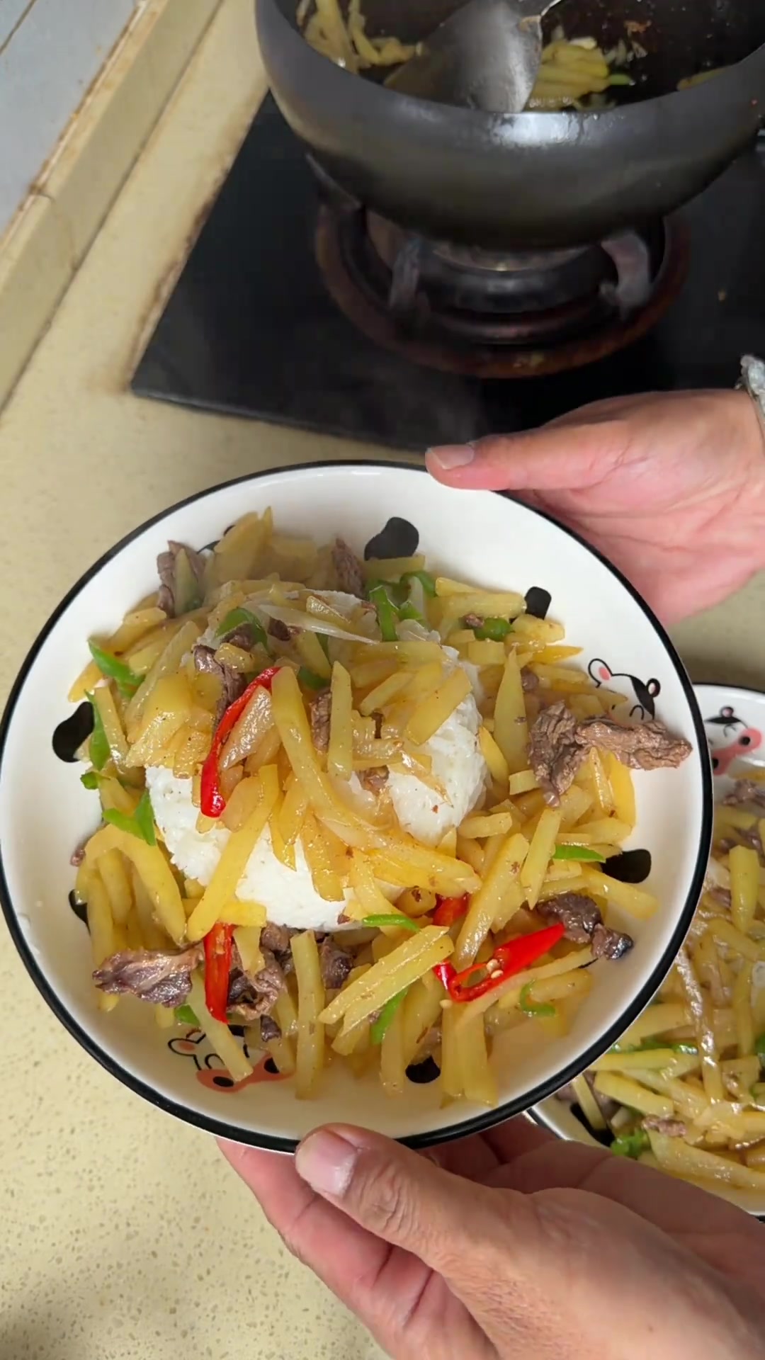 青椒土豆丝的家常做法