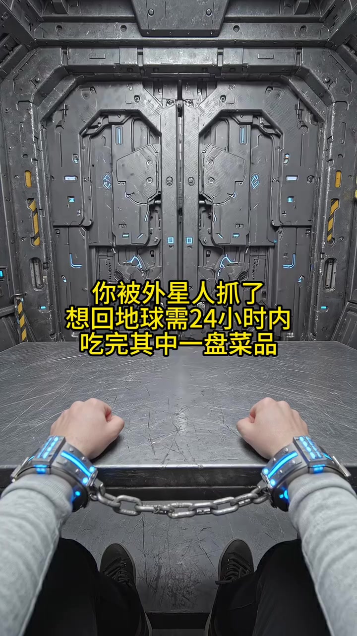 你被外星人抓了，想回地球需24小时内，吃完其中一盘菜品