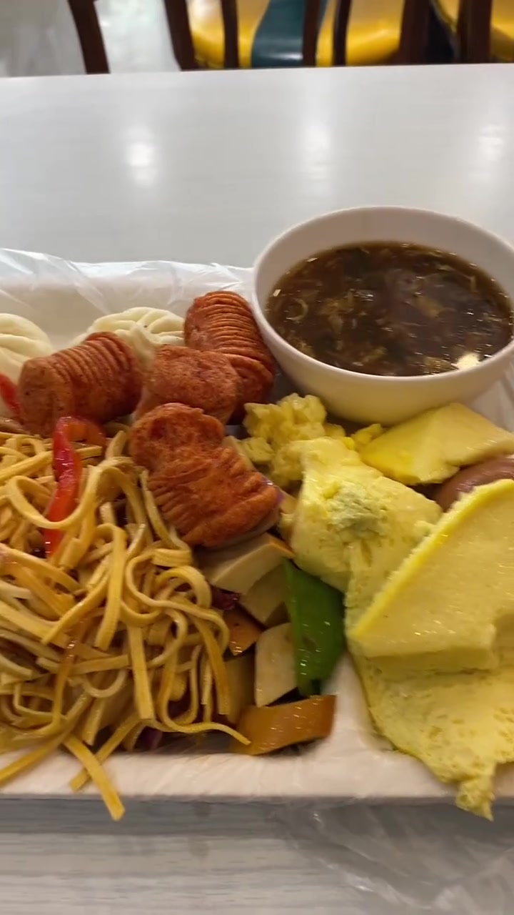 大连青泥洼的十元早餐自助餐 #大连旅游 #大连美食 #自助餐