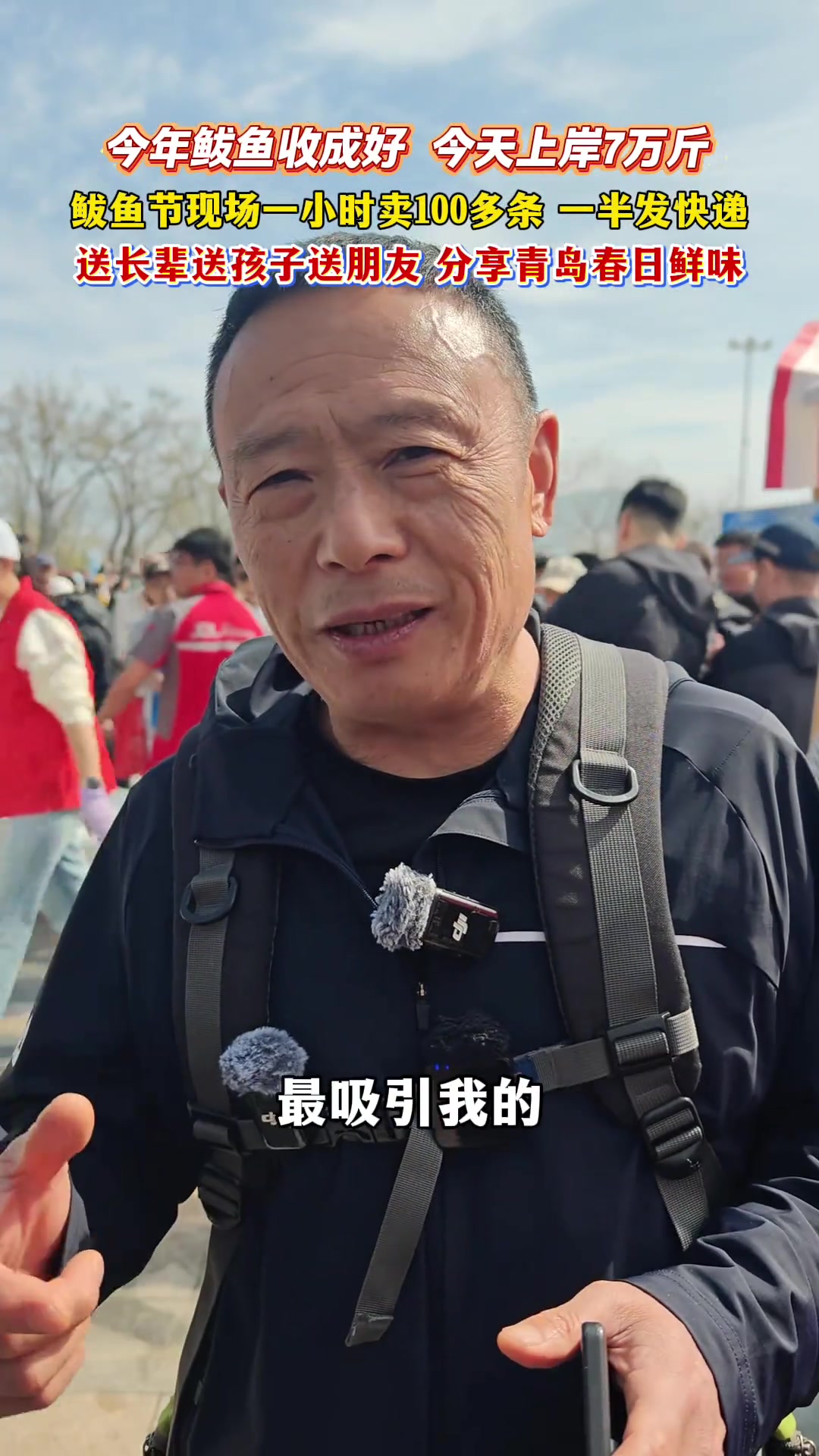 青岛沙子口鲅鱼节开幕,鲅鱼丰收,分享春日鲜味
