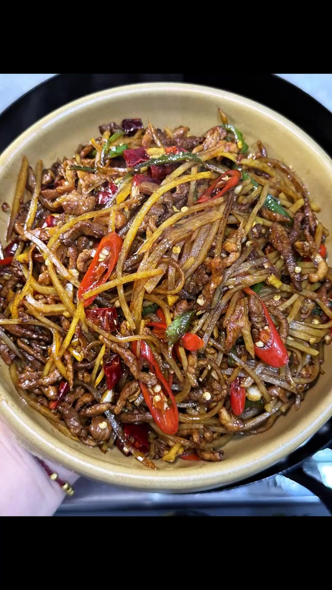 完整版土豆丝炒肉丝