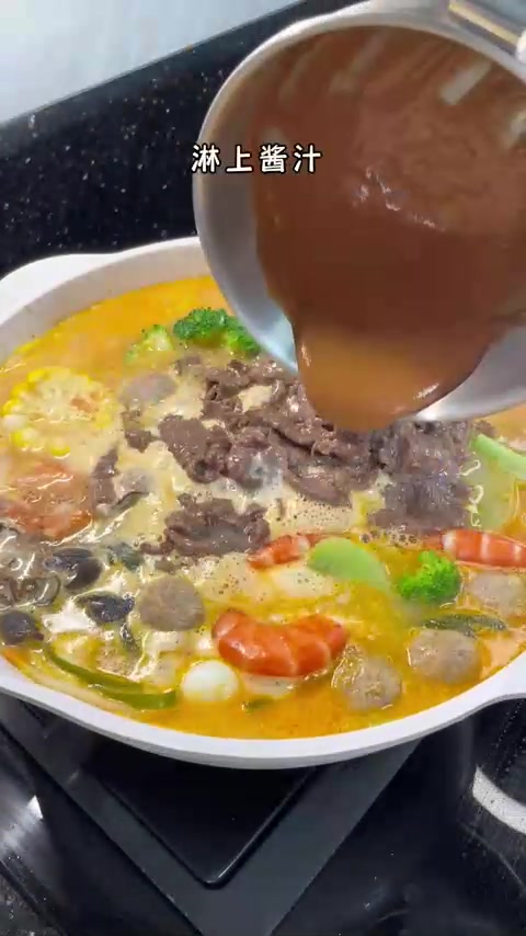 家庭版儿童麻辣烫，有菜有肉做法简单，小朋友超喜欢