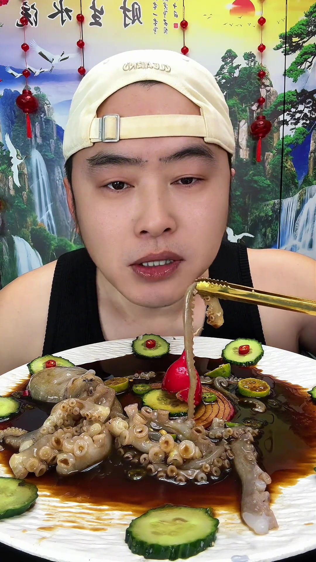 鲜嫩弹牙八爪鱼刺身，吃货心头好