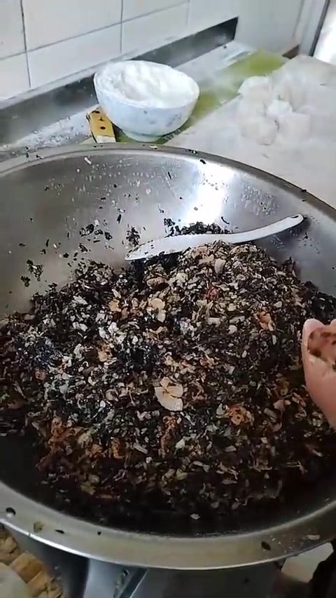 马子菜大包子！太香了！
