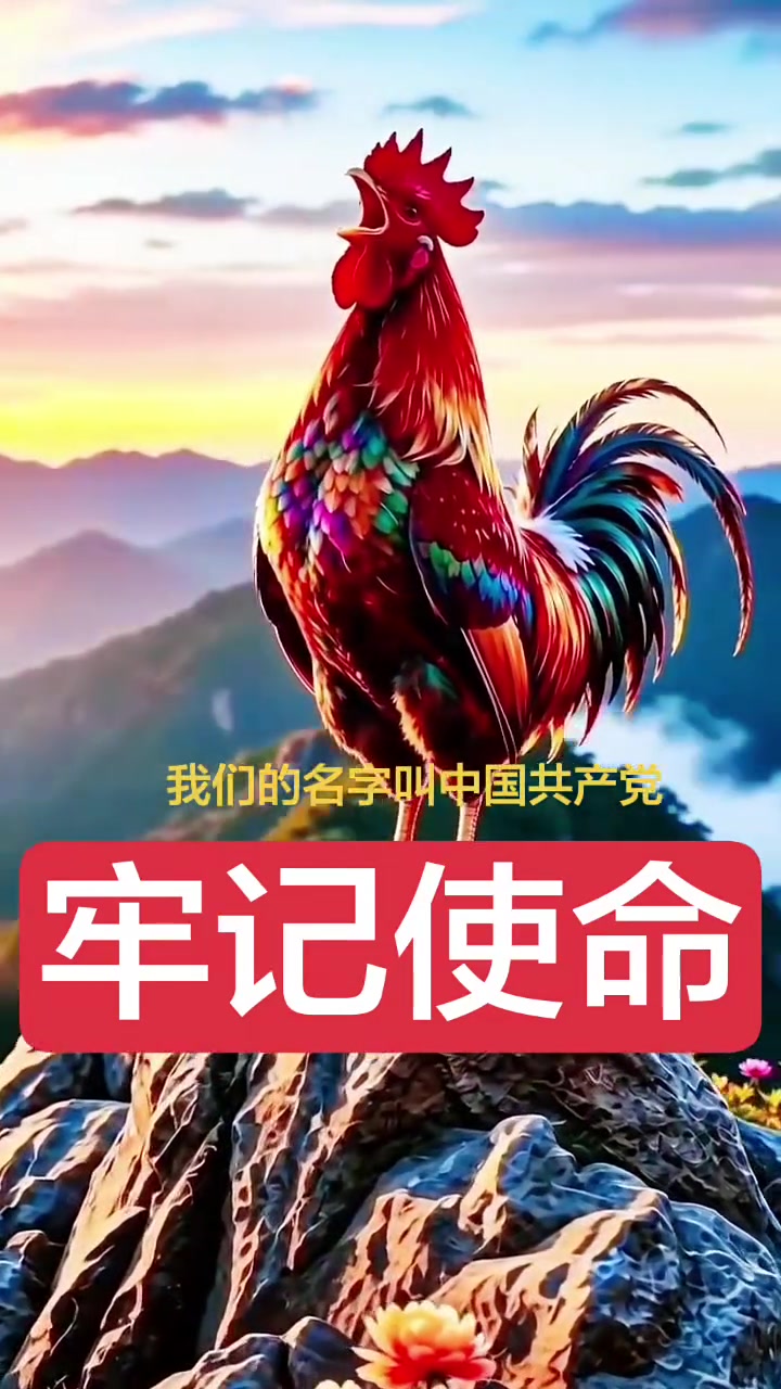 第129集|#相信相信的力量 #公鸡报晓 #见者吉祥 历史是现实的镜子,时间是历史的证明