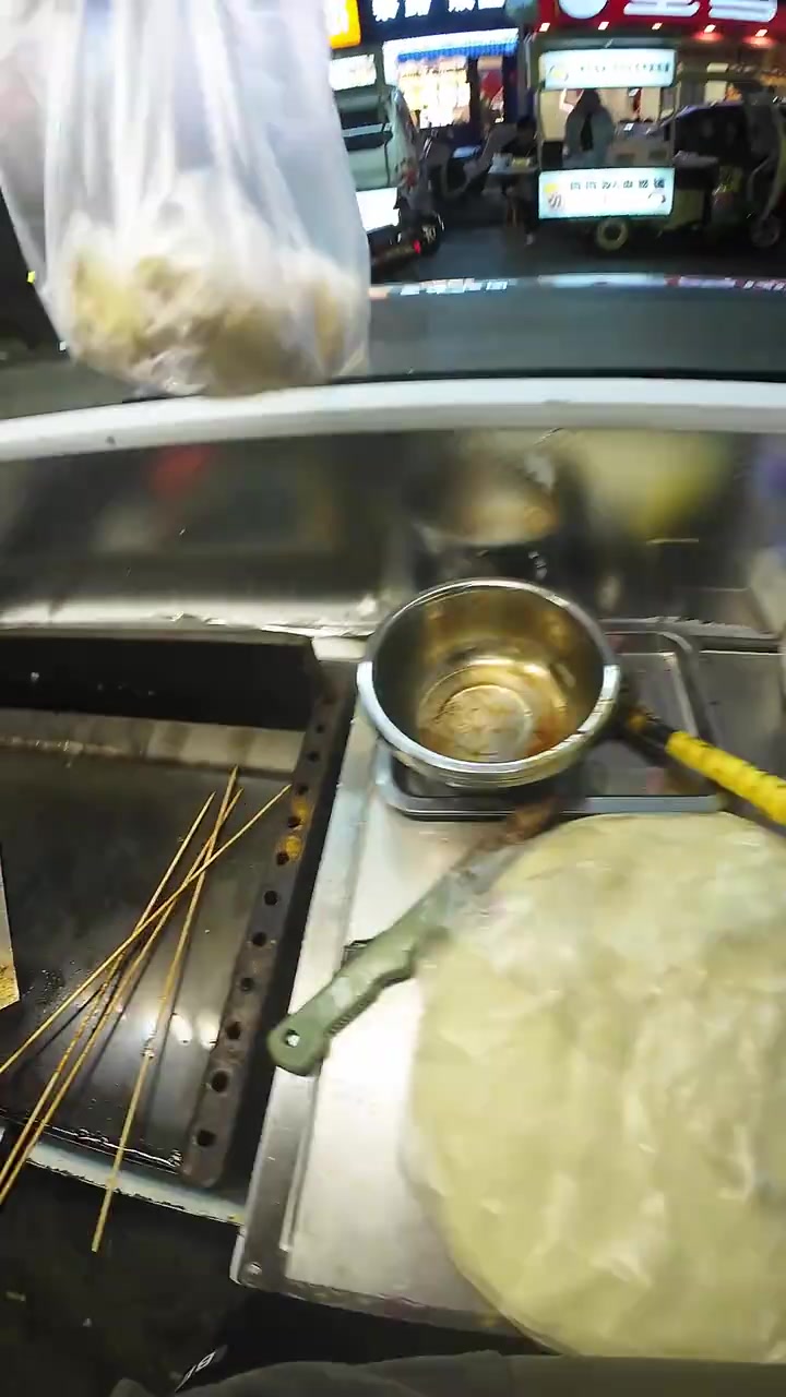 铁板鱿鱼摆摊日常,沉浸式出摊,济南