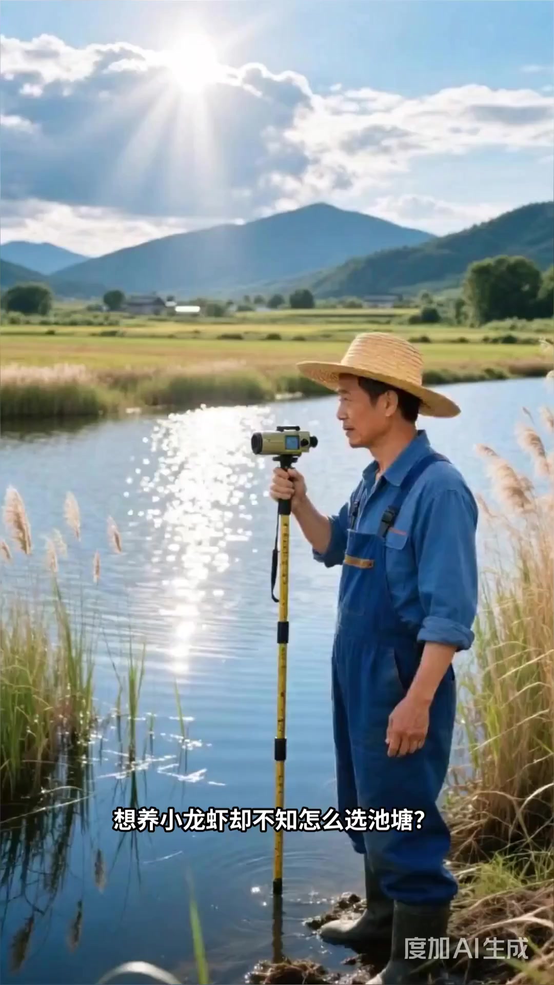 小龙虾池塘选址建塘标准布局