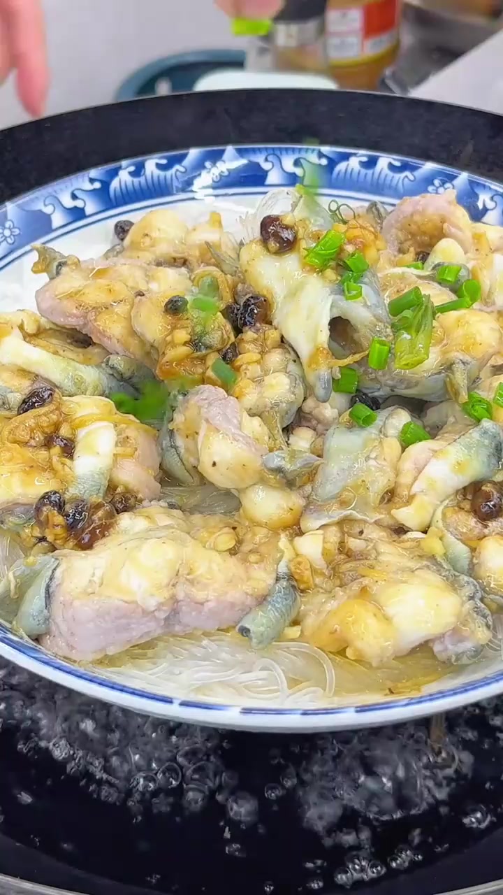 南姜豆豉蒸鳗鱼