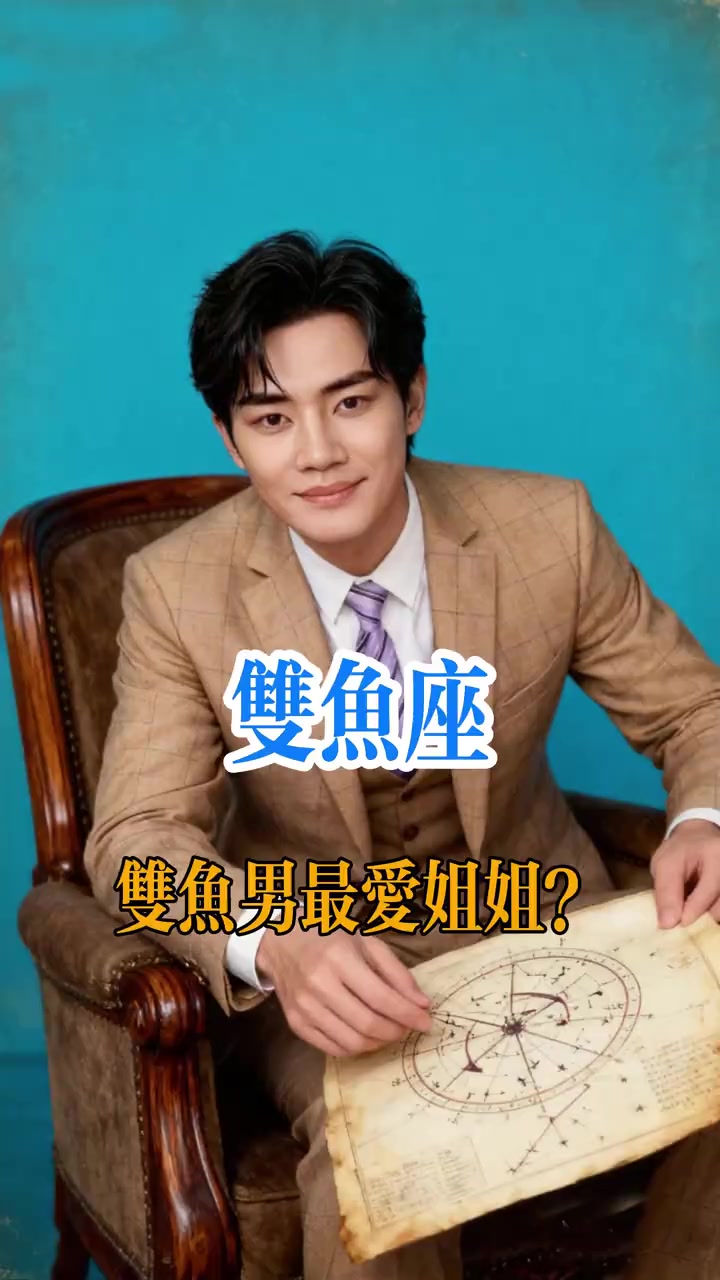 双鱼男最爱姐姐这软饭硬吃太绝了!天生就爱“姐姐”!最容易爱上年上女的双鱼座男生