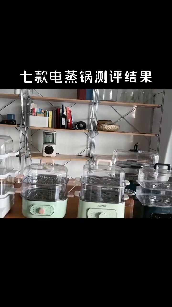 花近两千买七款电蒸锅,成本虽高但这视频值得一看!