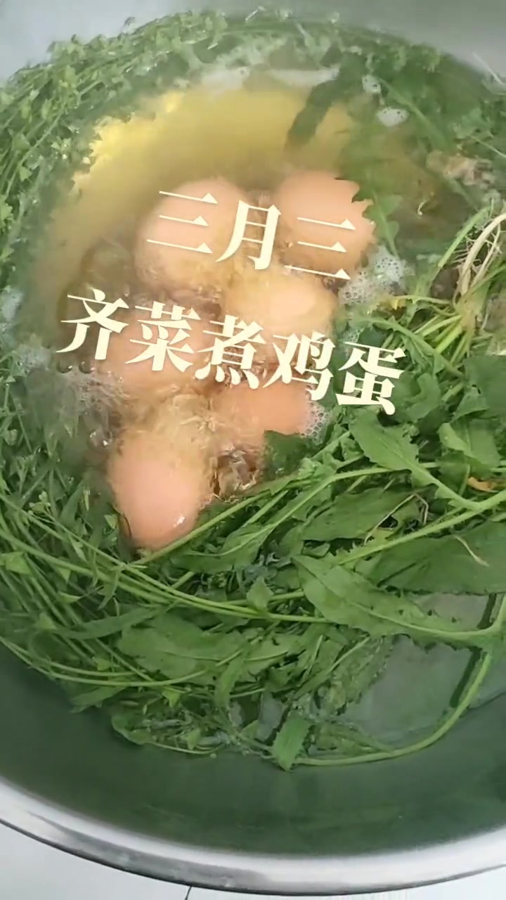 荠菜煮鸡蛋功效与作用