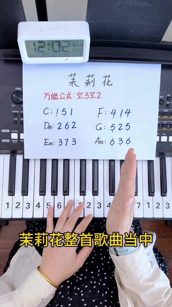 从零开始快速学钢琴电子琴