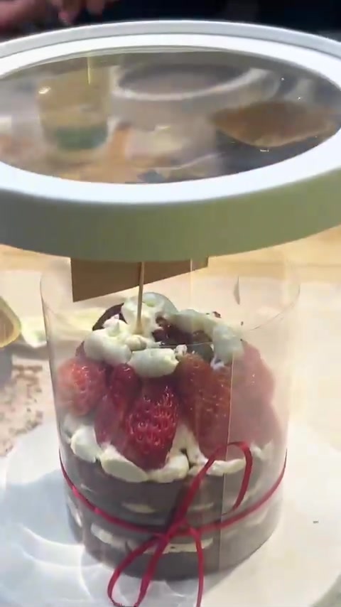 自己动手做蛋糕的感觉好极了